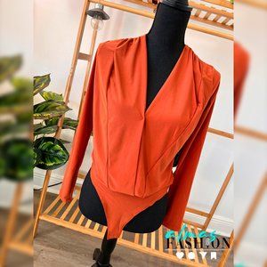 NEW Iris Basic Bodysuit Blouse Size S